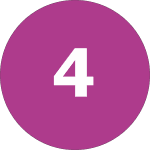 4 in a purple circle
